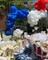 100PCS Balloon Garland Arch Kit for July 4th Decoration (Navy Blue Red White)